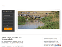 Tablet Screenshot of easygosafaris.com